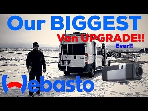 Our BIGGEST Van upgrade we have EVER done!! Installing a WEBASTO heater!!