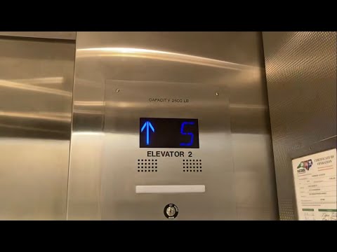 950. Otis GEN2 Mod Traction Elevators at The Bellemeade Street Parking Garage - Greensboro, NC