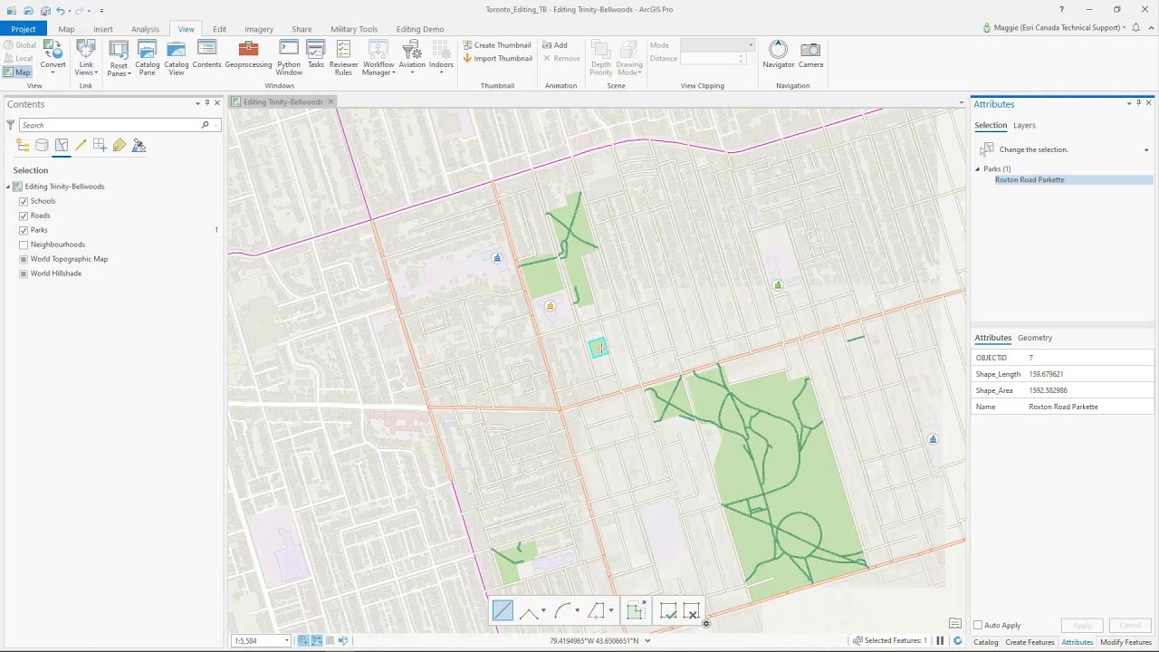Getting Started with ArcGIS Pro: Editing your Data