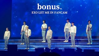 Download lagu EXO 엑소 'Let Me In' FANCAM (EXO'CLOCK 2023) mp3