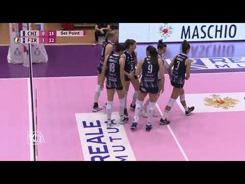 HighLights Reale Mutua Fenera Chieri'76 vs Il Bisonte Firenze | A1F 9a Giornata