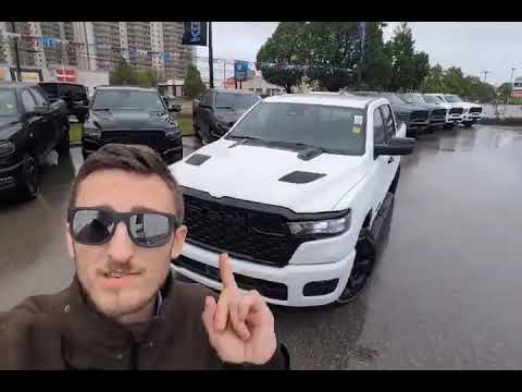 2026 Ram 1500 in White for sale at Kitchener Chrysler Dodge Jeep Ram in Kitchener, ON
