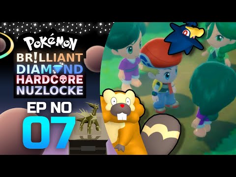 HOW NOT TO GET THROUGH ETERNA FOREST! • Pokemon Brilliant Diamond Hardcore Nuzlocke | Ep. 07