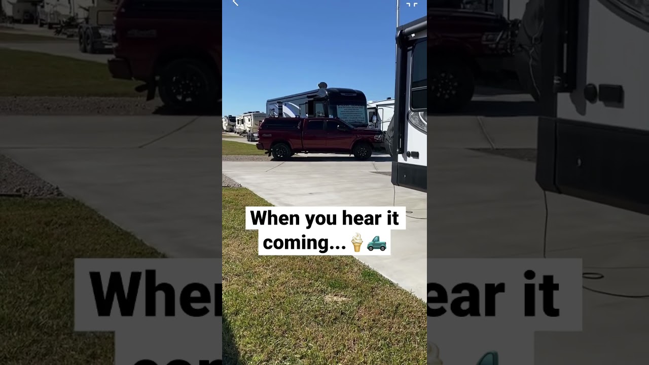 Rolling Sweet Treats: The RVs Version of the Ice Cream Truck 😂🛻 #fulltimerv #shorts #rvlife