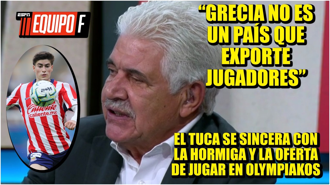 EL TUCA le PINCHA el SUEÑO a la Hormiga González. ¿Mejor que se quede en Chivas? | Equipo F