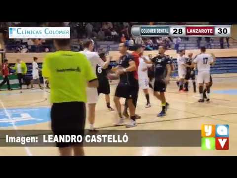 BALONMANO COLOMER DENTAL ALGECIRAS GOURMET AMPATE LANZAROTE