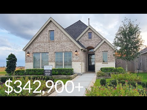BUILD THIS HOME NEAR HOUSTON FROM $343K. MODEL HOME TOUR