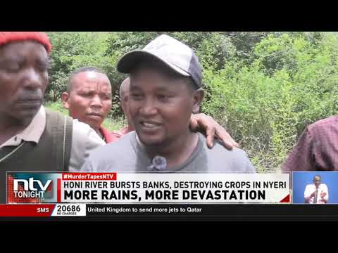 Seven people swept away and killed after rivers overflowed after heavy downpour