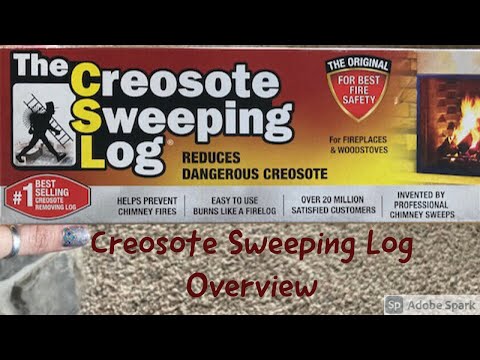 The Creosote Sweeping Log Overview - Technique for helping to control dangerous creosote