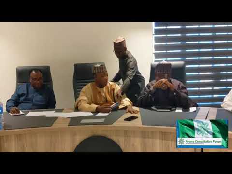 ACF signs Peace Accord with APC Governatorial candidate Dr. Nasiru Yusuf Gawuna.