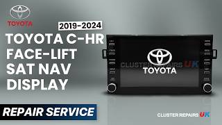 Toyota C-HR Sat Nav Screen Repair 2019–2025 | Touchscreen & Display Fault Fix
