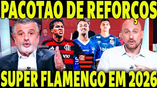 SELEFLA 2026! MARCOS LEONARDO NO FLAMENGO! PACOTÃO DE REFORÇOS NO FLAMENGO!