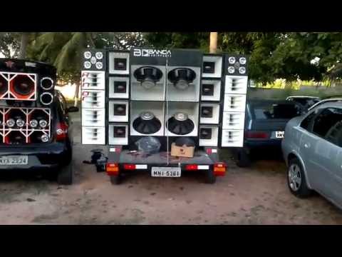 Racha de som na Arena dos Bacanas, V8 equipadora e Sound System equipadora! 02.06.2013