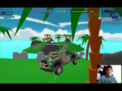 Blocky Combat SWAT Desert War