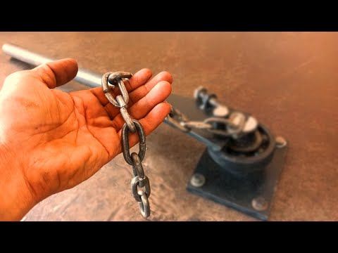 HOW TO MAKE HANDMADE STEEL CHAIN // BENDER FOR STEEL CHAIN