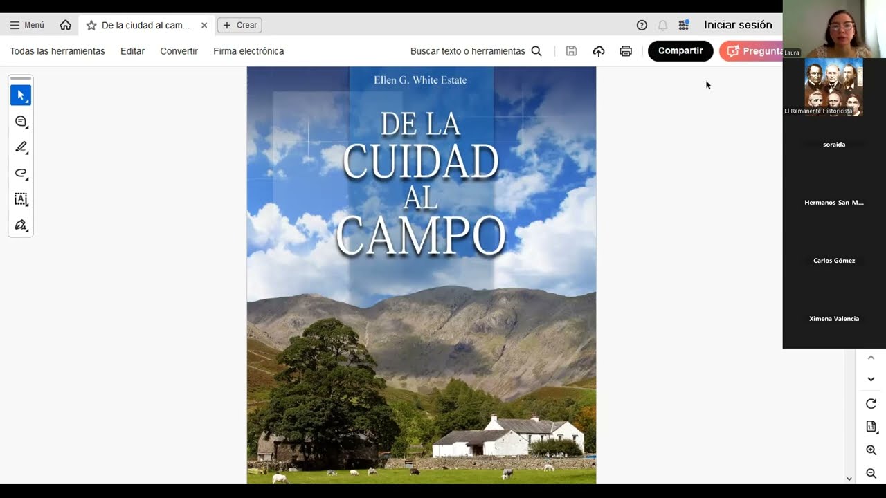 DE LA CIUDAD AL CAMPO. Escuela Sabática. Tema 7. Laura Navarrete.