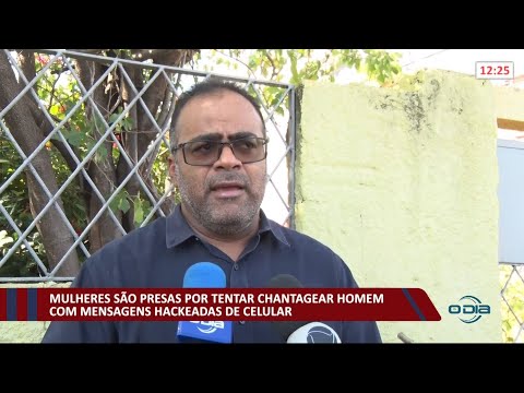 Mulheres saÌƒo presas por tentativa de extorsaÌƒo com mensagens roubadas de celular 21 09 2021
