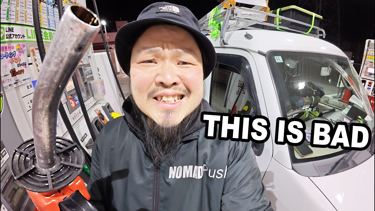 Gas prices in Japan are making van life really hard