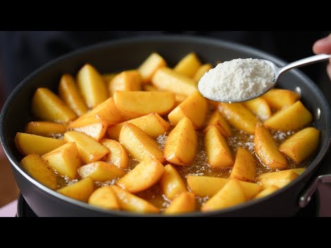SUPER trick with simple potatoes in 10 minutes! Just potatoes and a little flour!