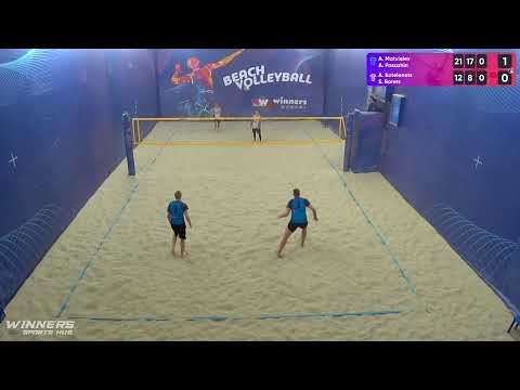 15:10 A. Matvieiev / A. Pasazhin - A. Kotelenets / S. Borets 13.10.2022 | Winners Beach Volleyball