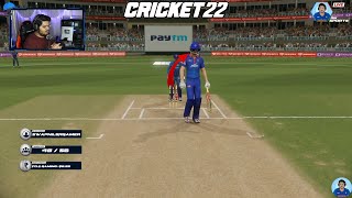 Bhootiya Six! Ft. Mitch Marsh - DC vs MI - IPL 2022 - Cricket 22 #Shorts - RahulRKGamer