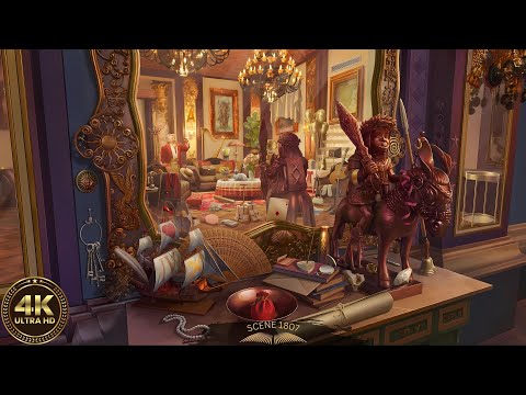 June's Journey Scene 1807 | Vol 8 Ch 17 | Fancy Hall | Mastered Scene | 4K ULTRA HD