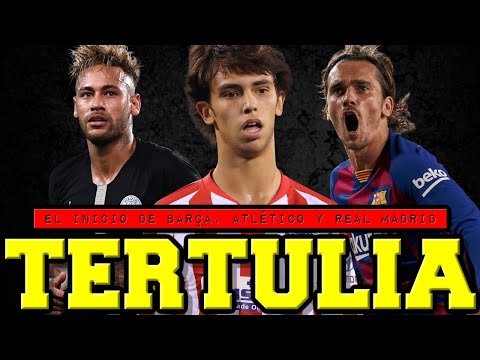 TERTULIA #1 📻 MAL INICIO DE BARÇA Y REAL MADRID EN LIGA | LÍDER ATLÉTICO | NEYMAR vs GRIEZMANN