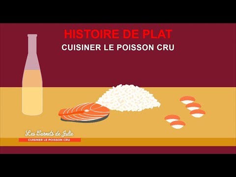 Dish History - Julie's Notebooks - Cooking Raw Fish