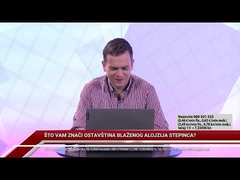 TV REPLIKA 10.02.2026. - ŠTO VAM ZNAČI OSTAVŠTINA BLAŽENOG ALOJZIJA STEPINCA?