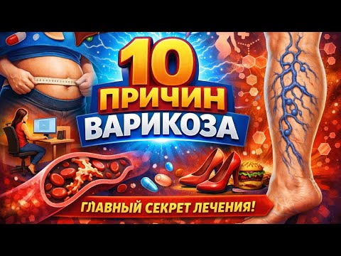 Варикоз начинается не в венах и не в ногах — 10 причин, о которых вам не говорят!