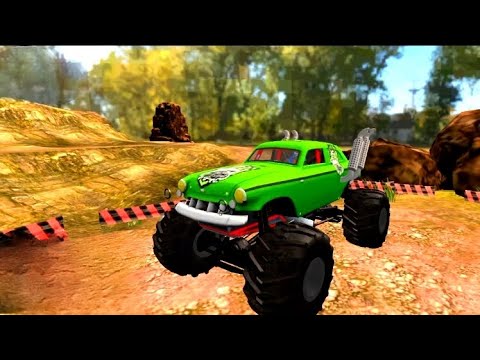 Offroad Monster Truck Driving 3D - Real 4x4 Jeep Racing Simulator - Android GamePlay