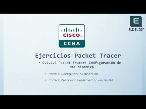 9.2.2.5 Packet Tracer: configuración de NAT dinámica