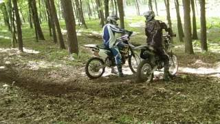 preview picture of video 'Yamaha DT 125 - enduro Jarosław'