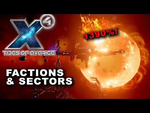 Of Pirates And 1390% Sun Yields - Factions and Sectors in X4 Tides of Avarice - Captain Collins