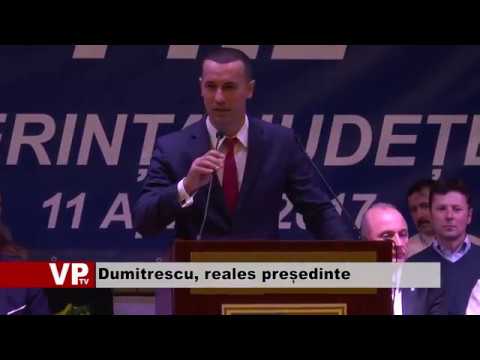 Dumitrescu, reales președinte