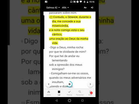 Salmos 42 (ARA) - A alma que anela por Deus