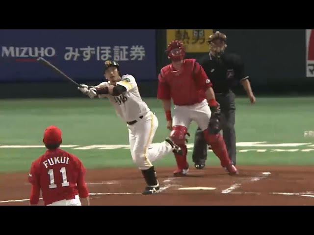 【2回裏】また打った!! ホークス・松田がチーム最多17号ソロ!! 2015/6/14 H-C