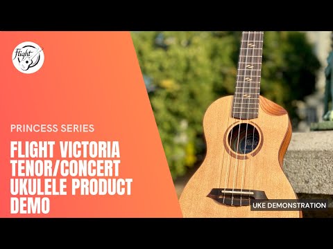 Flight Victoria Concert / Tenor CEQ Ukulele Sound Demonstration