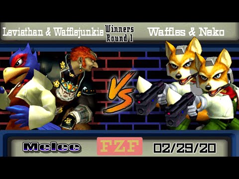 Leviathan & Wafflejunkie (B) vs. Waffles & Neko (R) - Winners Rd 1 - Flat Zone February 2020