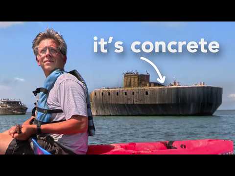 The bizarre genius of concrete ships