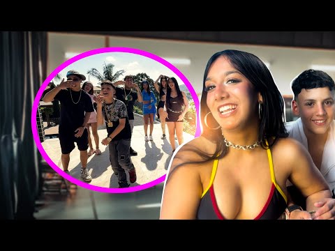 Behind the scenes of a funk music video 🤩