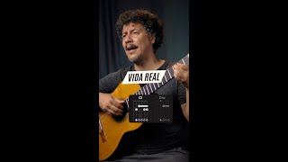 Vida Real (Dejamé ir) - Animacifra - #shorts #djavan #rodrigovianna #auladeviolao