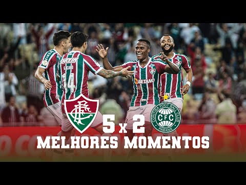 FLUMINENSE 5 X 2 CORITIBA | CAMPEONATO BRASILEIRO 2022 | MELHORES MOMENTOS
