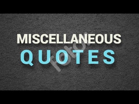 Miscellaneous Quotes - Nomi Abdul Jabbar