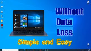 How to Install Windows 10 on PC Without Data Loss and Save the Microsoft license /Simple and Easy