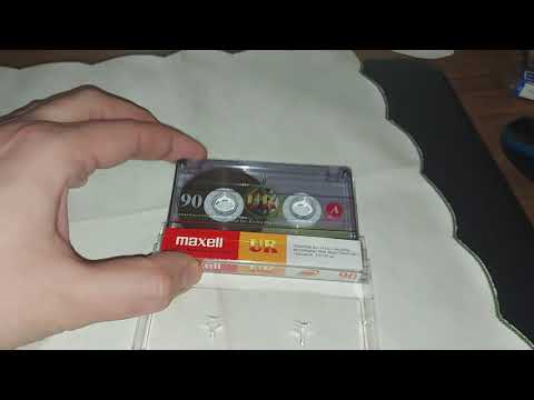 UNBOXING CASSETE'S SONY AND MAXELL UR 90