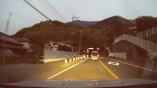preview picture of video 'driving on the National Route 413 of JAPAN'