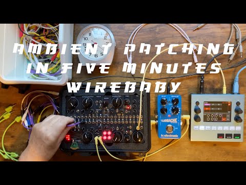 Ambient Patching in Five Minutes (with the Music Thing Modular Workshop System)
