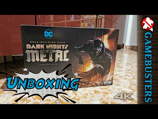 Vídeo relacionado con Board Games DC Comics Deck-Building Game: Dark Nights: Metal
