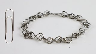 Paperclip Chain Link Bracelet Tutorial